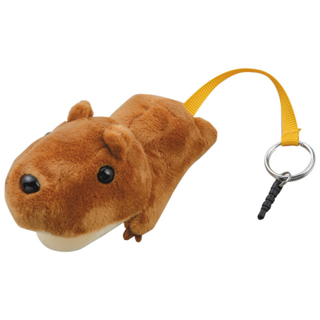 マイクロファイバー携帯画面クリーナーにも最適　I-108 「アニマルクリーナー カピバラ」