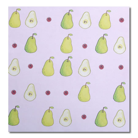 メガネケースとお揃いのイラストのメガネ拭き「ST-1 イラストメガネクロス」