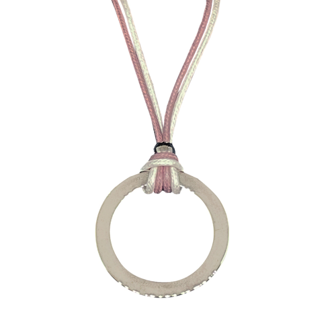 長さ調整できるグラスホルダー「TGH-002WAXコード＆ラウンド／SS