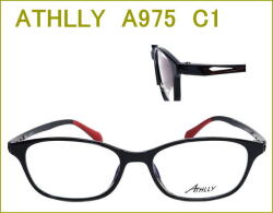 メガネの激安通販　ATHLLY SPORTS  度付きレンズ付き眼鏡セット