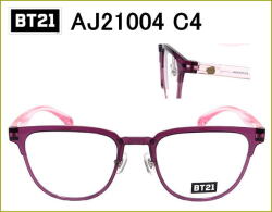 BTSコラボフレーム,度付きメガネレンズ付きセット