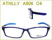 メガネの激安通販　ATHLLY SPORTS  度付きレンズ付き眼鏡セット