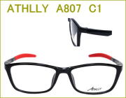 メガネの激安通販　ATHLLY SPORTS  度付きレンズ付き眼鏡セット