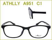 メガネの激安通販　ATHLLY SPORTS  度付きレンズ付き眼鏡セット