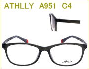 メガネの激安通販　ATHLLY SPORTS  度付きレンズ付き眼鏡セット