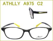 メガネの激安通販　ATHLLY SPORTS  度付きレンズ付き眼鏡セット