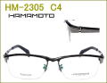 国産のチタン製メガネセット,HAMAMOTO,非球面の度付きレンズ付き眼鏡
