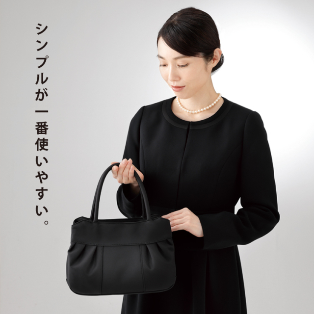 冠婚葬祭セット]フォーマルパンプス＋フォーマルバッグ2点のお得セット