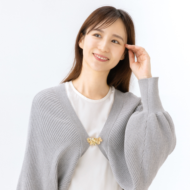 ブローチ スカーフクリップ | 華咲くブローチクリップ