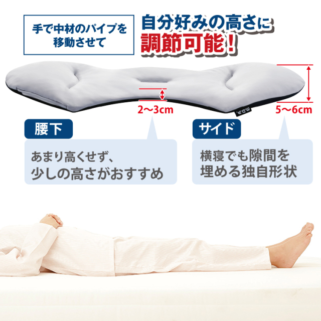 腰 枕 | 身体と眠りのﾌﾟﾛが考えた腰まくら