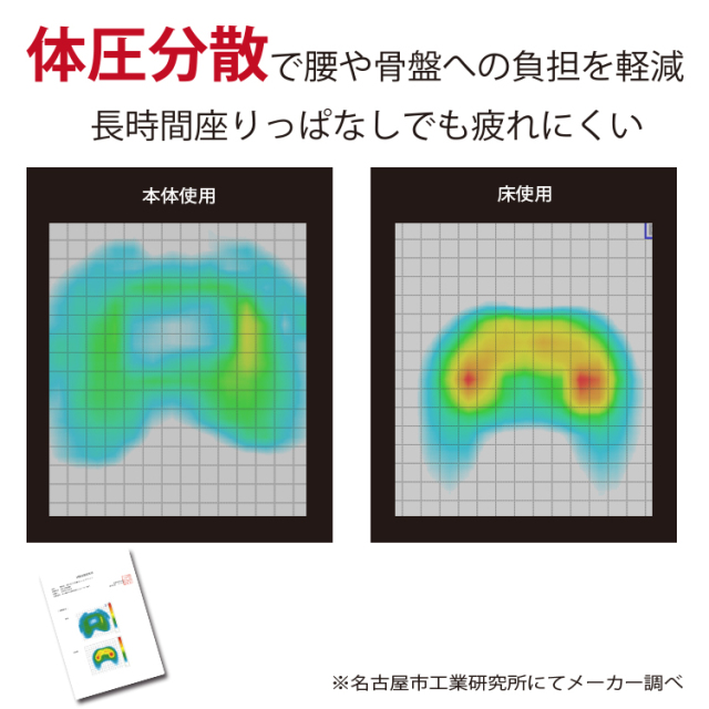 骨盤をしっかりサポート!座るだけの手軽な骨盤矯正クッション!勝野式