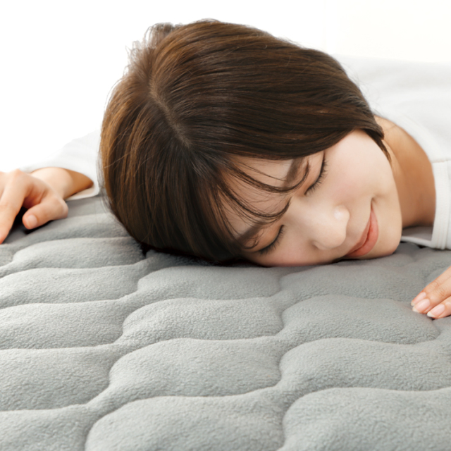 敷きパッド more hot 暖暖あったかロング節電マット