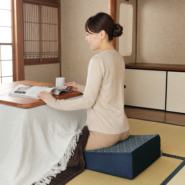 腰の負担軽減 座布団 | 腰にやさしい床坐クッション