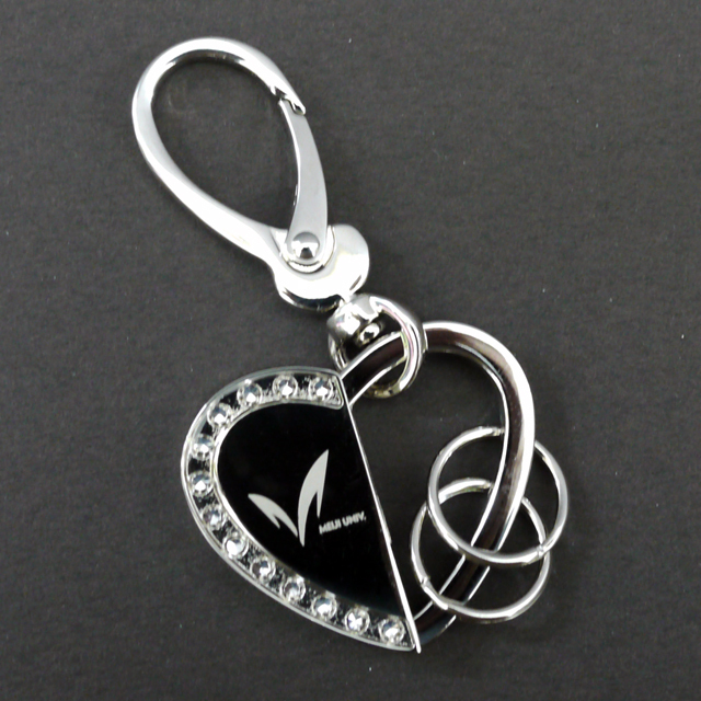 明大ハート型キーホルダー・プレミアム