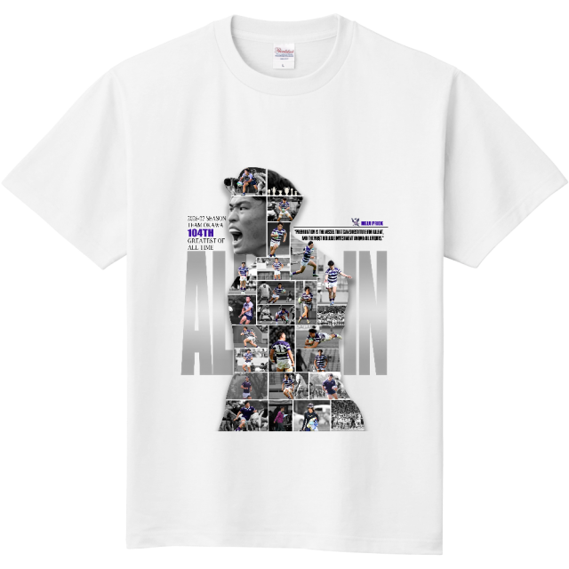 ◇【限定】ラグビー部2026シーズンTシャツ白 2XL