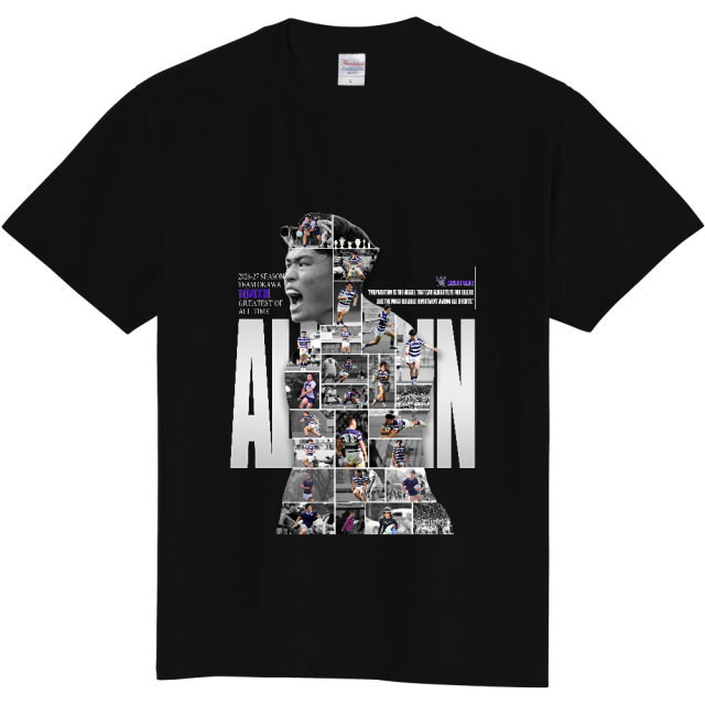 ◇【限定】ラグビー部2026シーズンTシャツ黒 2XL