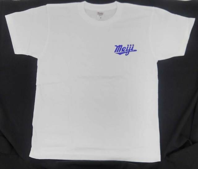 ◇新・Tシャツ・meiji・ホワイト・S 明大グッズ ネットショップ ◇新・Tシャツ・meiji・ホワイト・S 明大グッズ ネットショップ
