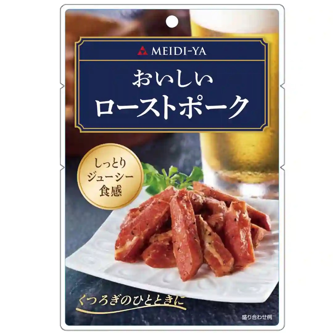 明治屋　おいしいパウチシリーズ [おいしいローストポーク] 35ｇ  4902701914739