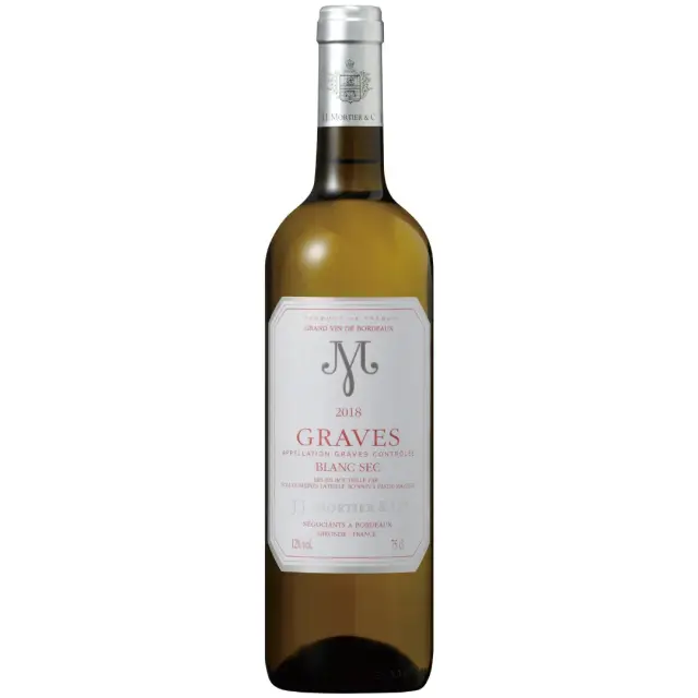 J.J.Mortier Graves Sec ジェ・ジェ・モルチェ グラーヴ　セック 750ml[明治屋直輸入/フランス/白ワイン・辛口] 4902701800858