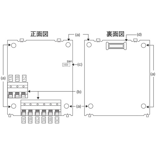 FR-A8AR 制御機能拡張・増設入出力　リレー出力