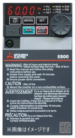 FR-E840-0.4k　E800シリーズ　三相400V　0.4ｋｗ用