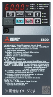 FR-E810W-0.75k　E800シリーズ　単相100V　0.75ｋｗ用