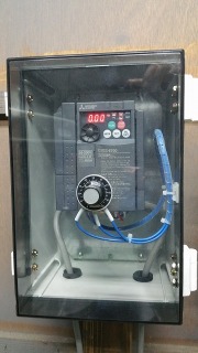 無断変速ボール盤用インバータ