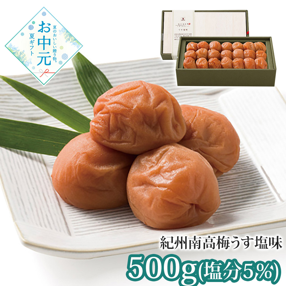 【送料無料】【お中元】【予約商品】【期間限定フルーツ】梅道 紀州南高梅うす塩味≪供給期間：2026/6/16〜2026/8/3≫ ※日時指定不可 ※北海道・沖縄・離島は配送不可 常温 フルーツ 梅干し うめぼし 果物 セット