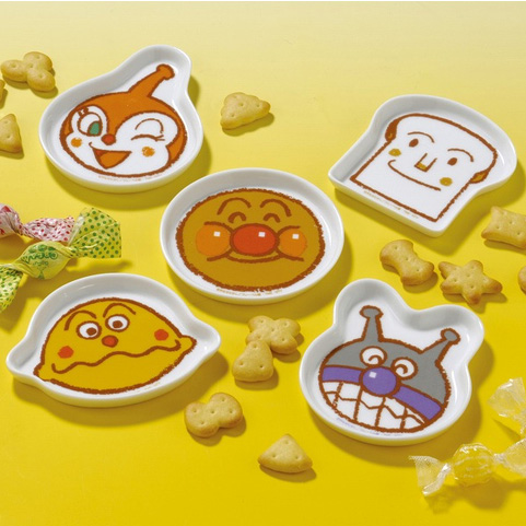 それいけ！アンパンマン 顔型小皿セット
