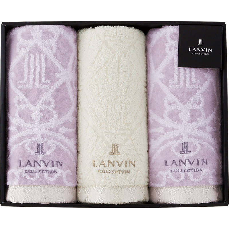 ランバン プルミエール フェイスタオル3P