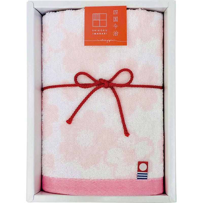 今治タオル 華音 ウォッシュ1P挨拶ギフト GI052900 桜