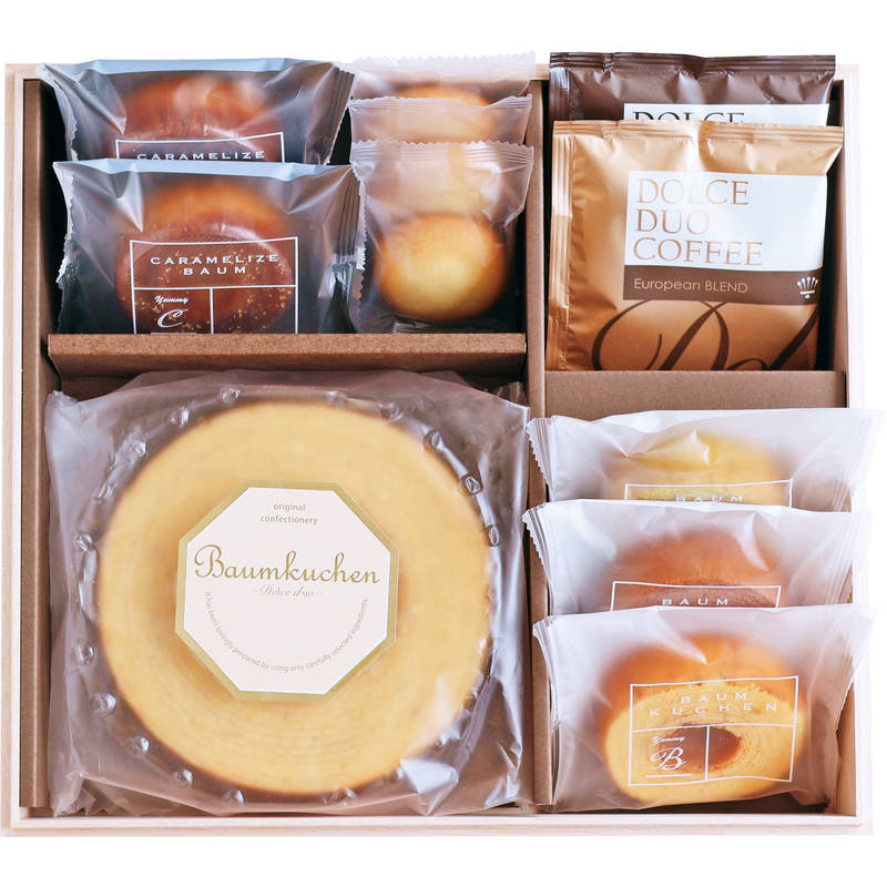 木箱入りバウムギフトセットE KN-19