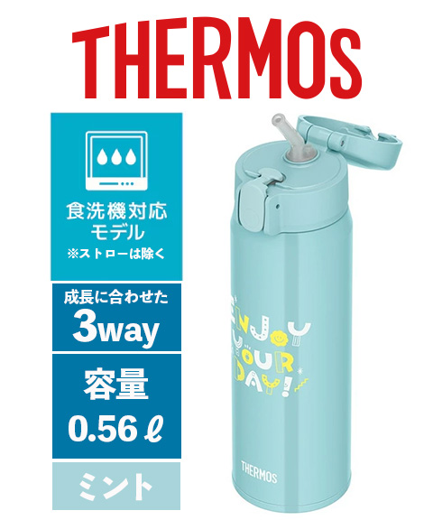 真空断熱3WAYボトル ミント