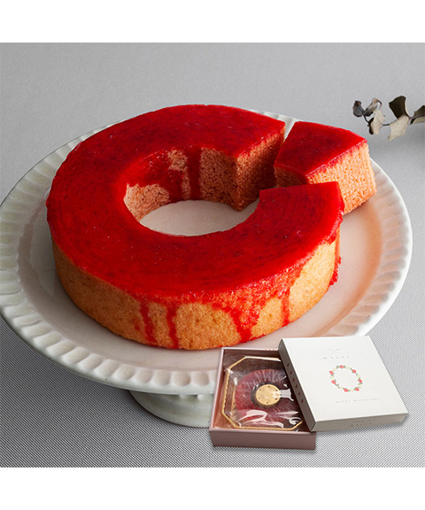 「苺のワルツ」 バームクーヘン