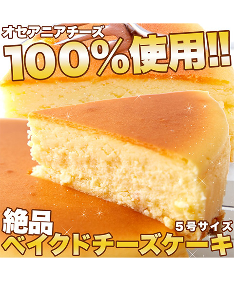 絶品ベイクドチーズケーキ５号