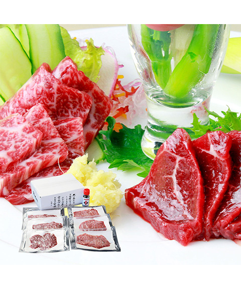 熊本 「千興ファーム」 鮮馬刺し 霜降ローススライス