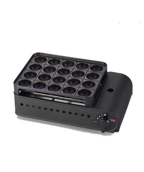 カセットガスたこ焼き器 “炎たこ?”