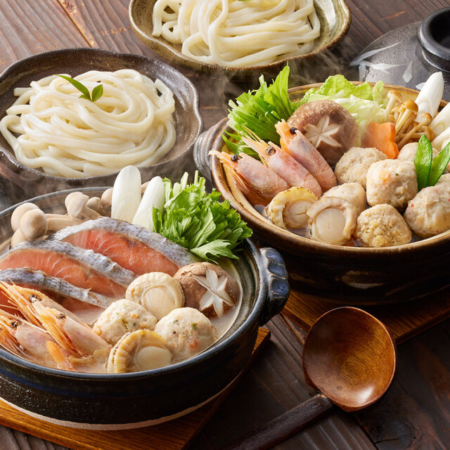 石狩鍋＆海鮮つみれ鍋 食べ比べセット