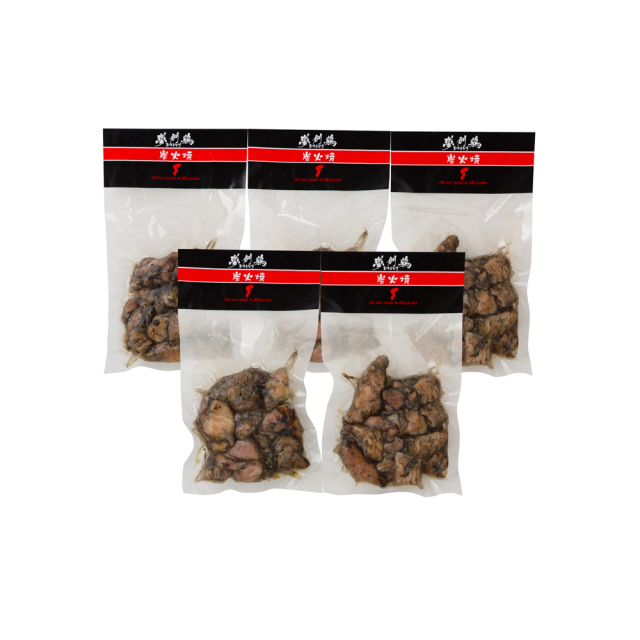 宮崎 夢創鶏（むそうどり）炭火焼 120g×5袋 (計600g)