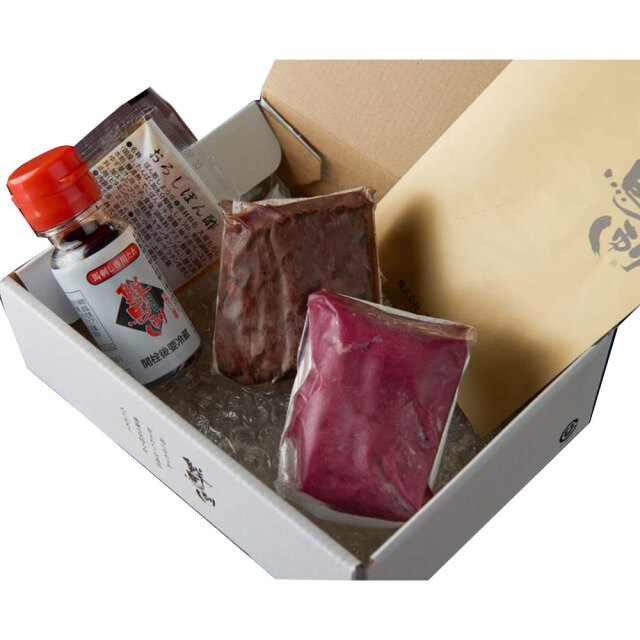 熊本 「千興ファーム」 国産馬刺し赤身＆タタキセット