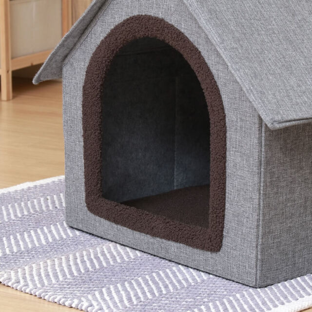 ペットハウス　三角屋根