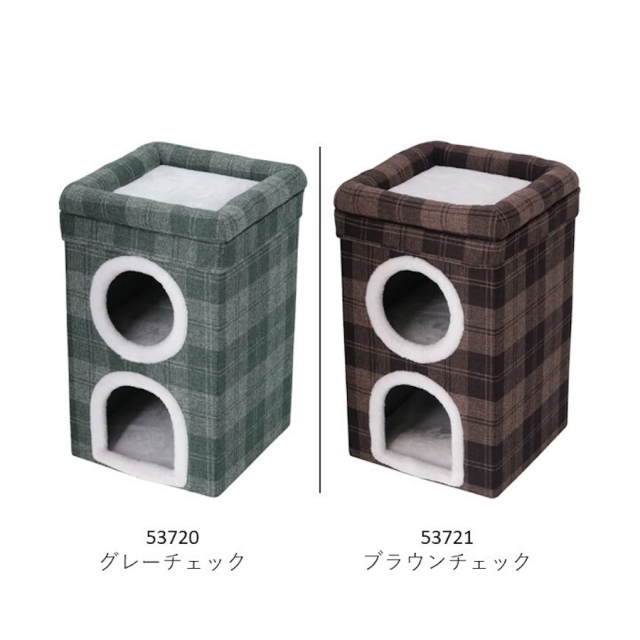 ペットハウス　2ルーム　ルーフベッド付