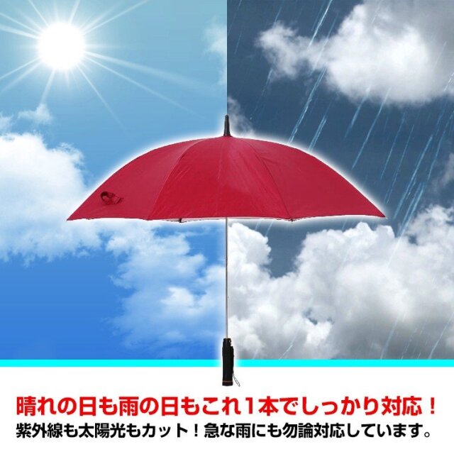 扇風機つき傘 日傘 晴雨兼用