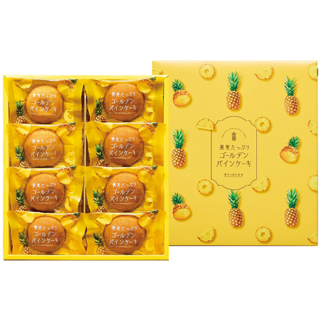 【お中元】ひととえ 果実たっぷり ゴールデンパインケーキ PCA-10 / 常温 送料無料