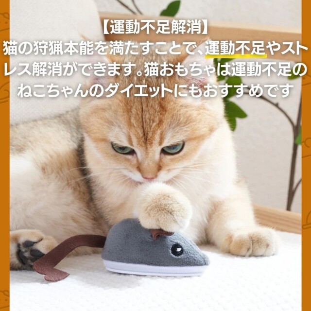 猫 おもちゃ ネズミ