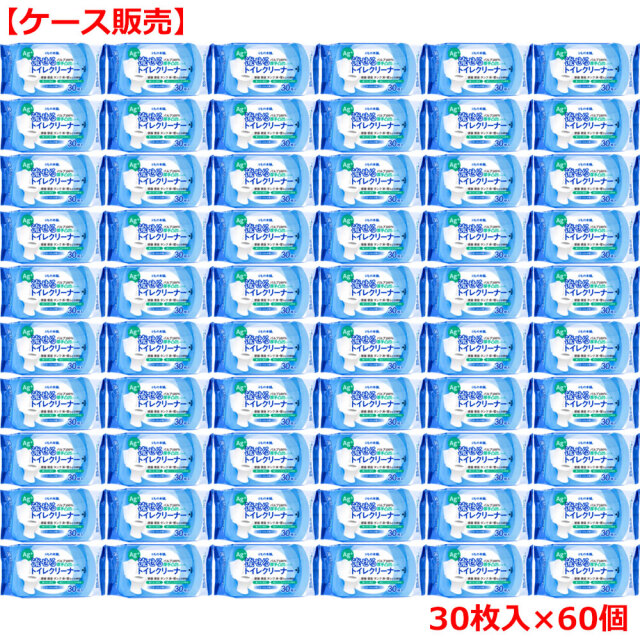 流せるトイレクリーナー せっけんの香り 30枚入×60個