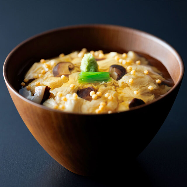料亭のあんかけ丼 4食（ゆば×2、海鮮×1、きのこ×1）