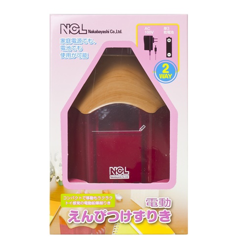 ナカバヤシ 電動鉛筆削り器 えんぴつタイプ