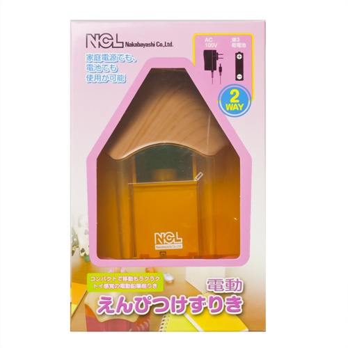 ナカバヤシ 電動鉛筆削り器 えんぴつタイプ