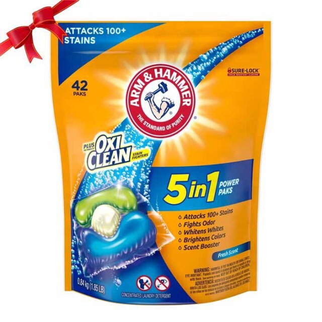 アームアンドハンマー オキシクリーン入り 5 in 1 パワーパック
